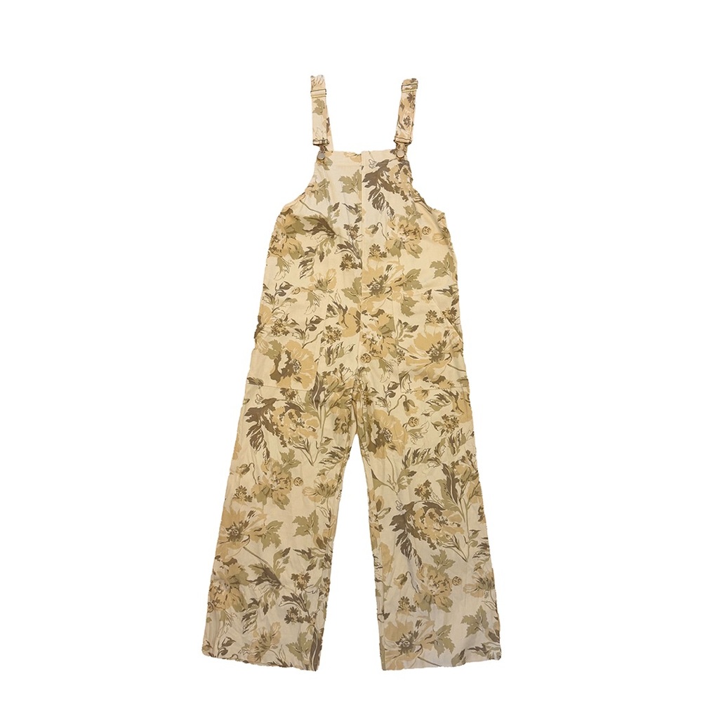 Zara Floral Print Overalls